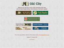 Tablet Screenshot of oldcity.org.uk